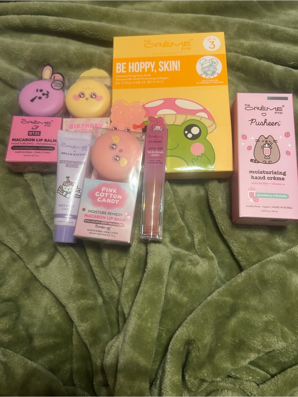 The Creme shop mini lot - Pink & Yellow